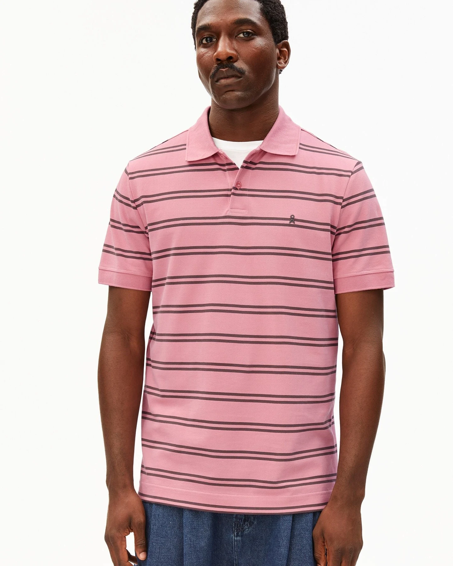ARMEDANGELS Polo- Shirt STRIPED POLO – Ansicht 2
