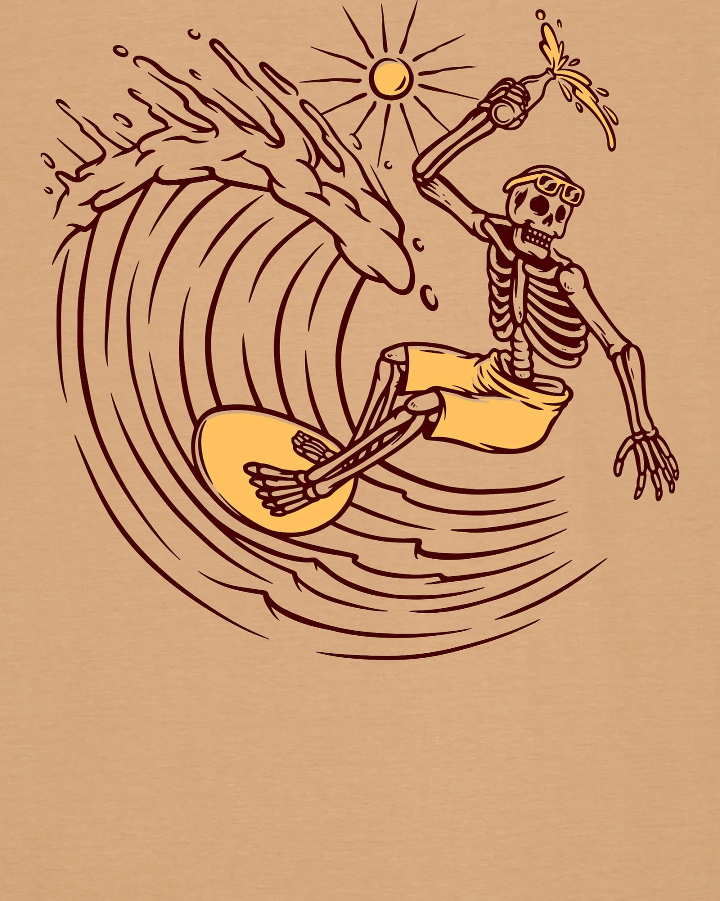 Watapparel Shirt Surfing for life – Ansicht 3
