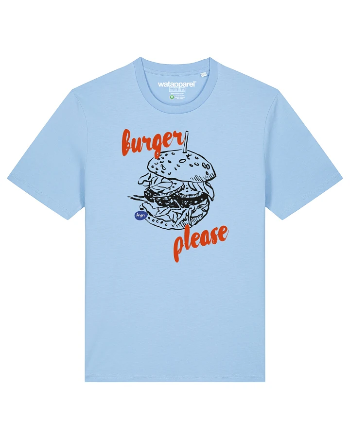 Watapparel T-Shirt Burger please