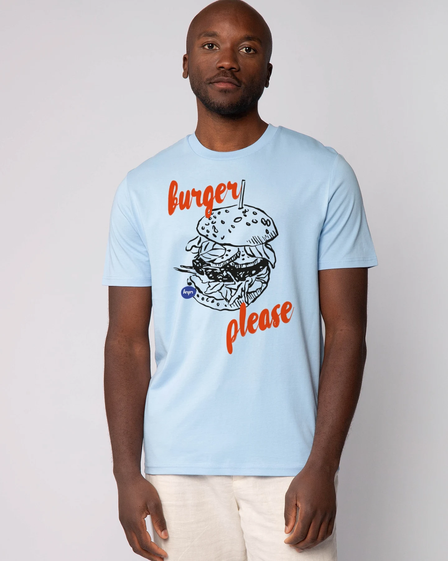 Watapparel T-Shirt Burger please – Ansicht 2
