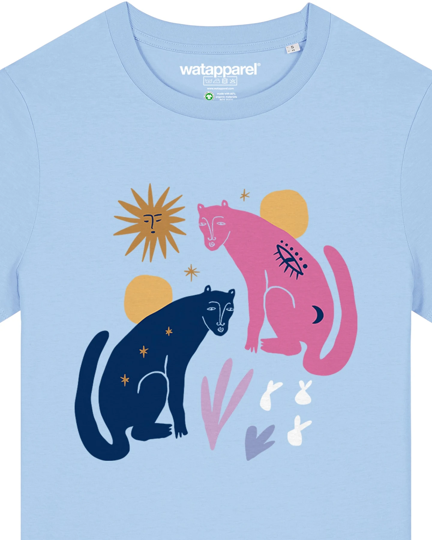 Watapparel T-Shirt Love and flex – Ansicht 3