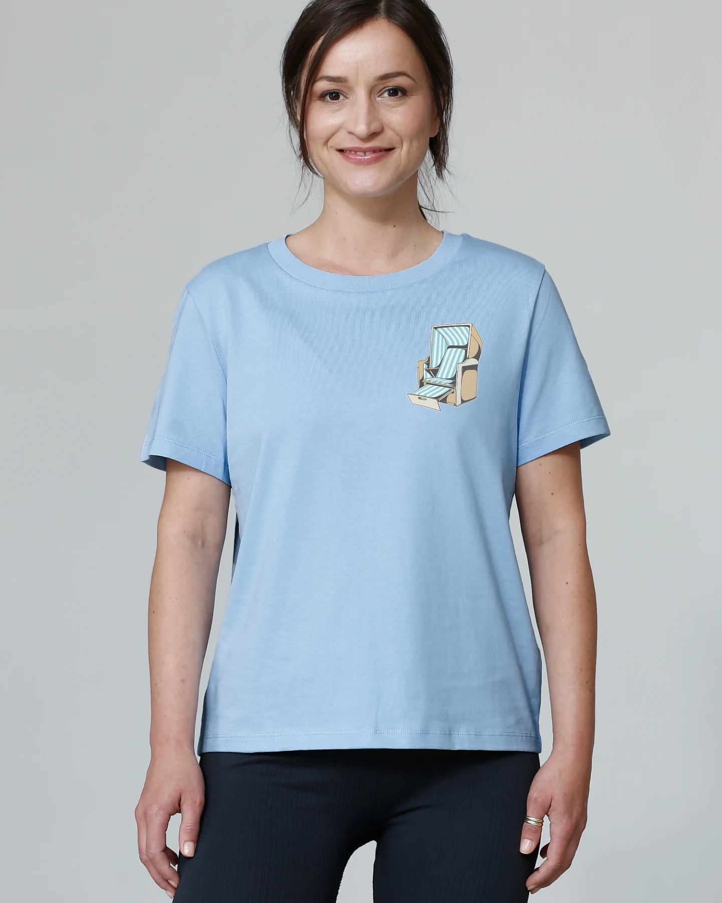 Watapparel T-Shirt Strandkorb – Ansicht 2