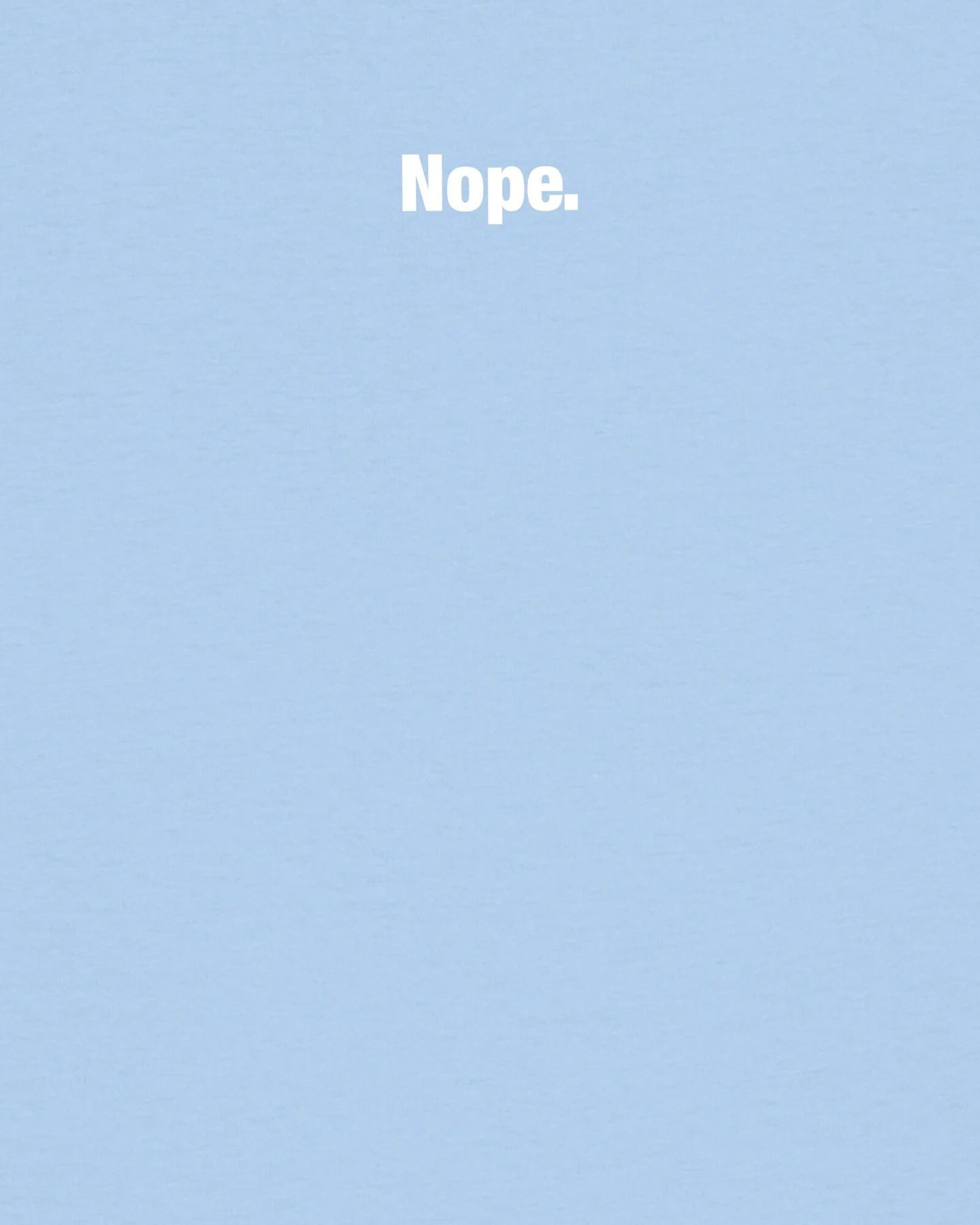 Watapparel Shirt Nope – Ansicht 3