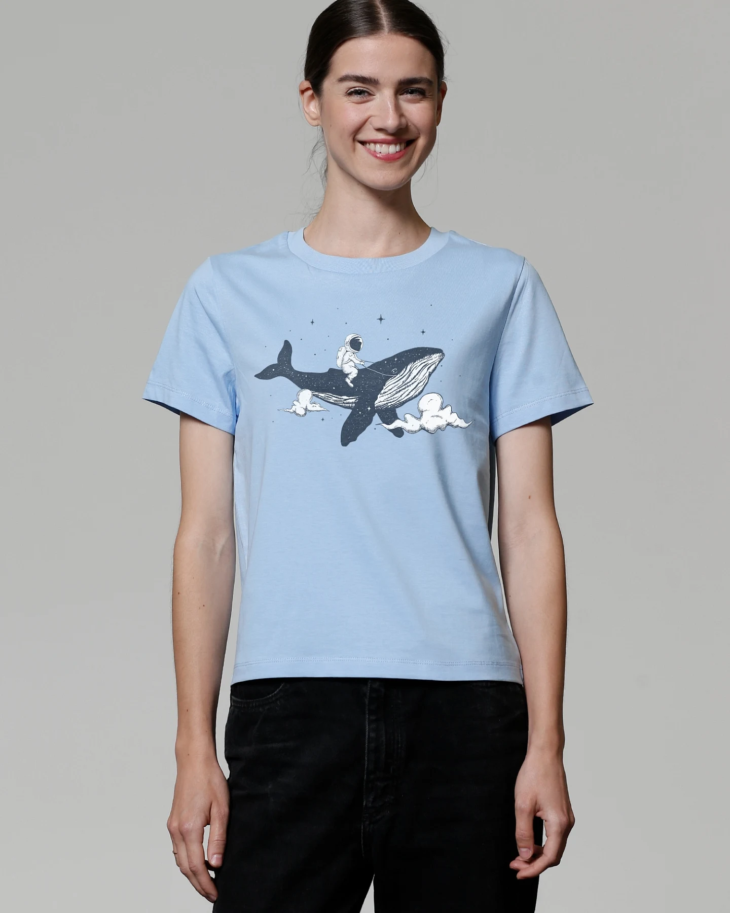 Watapparel T-Shirt Spacewhale – Ansicht 2