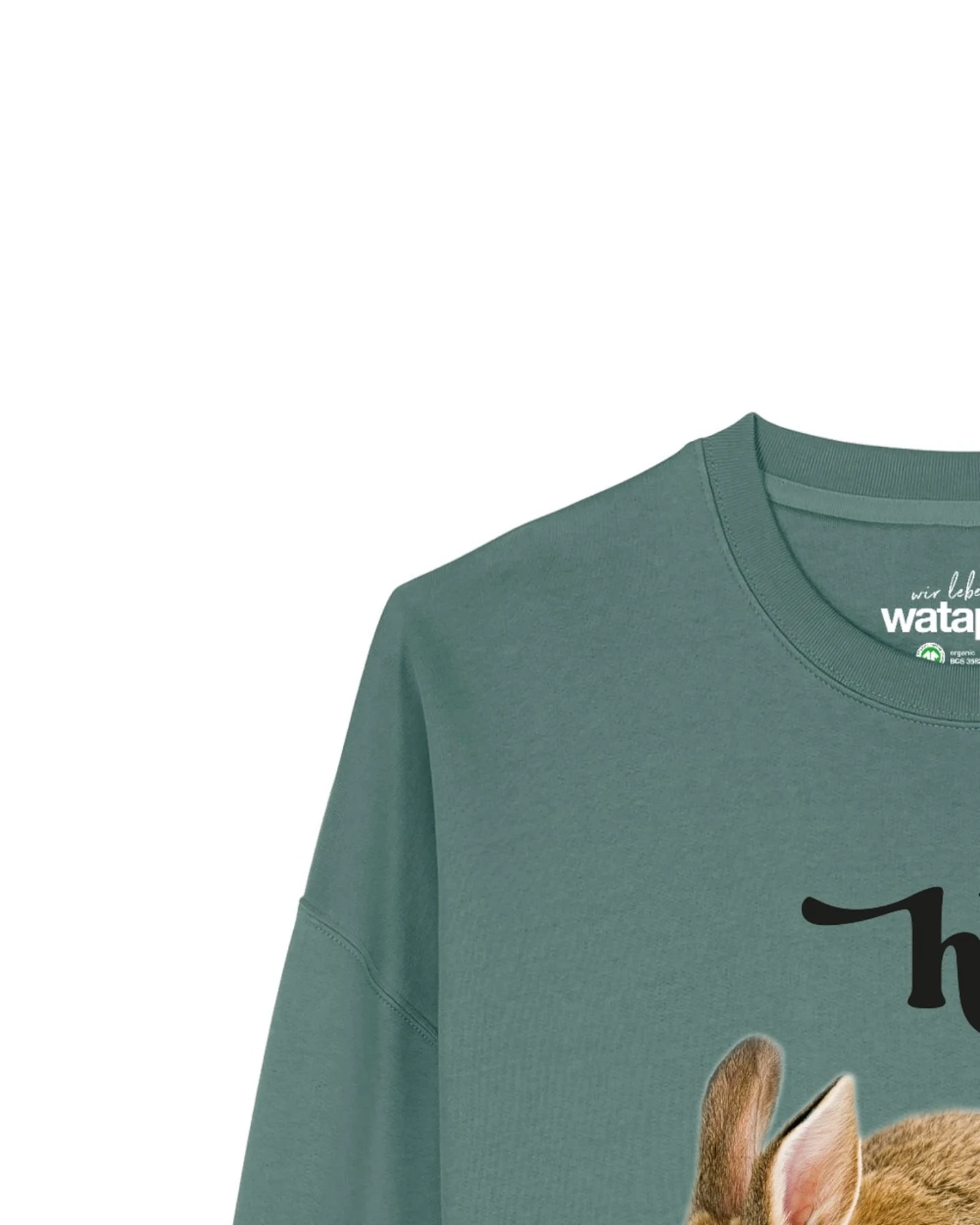 Watapparel Sweatshirt Ich hase dich! – Ansicht 3