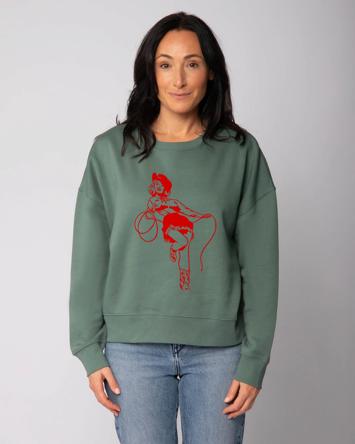 Watapparel Sweatshirt Cowgirl – Ansicht 2