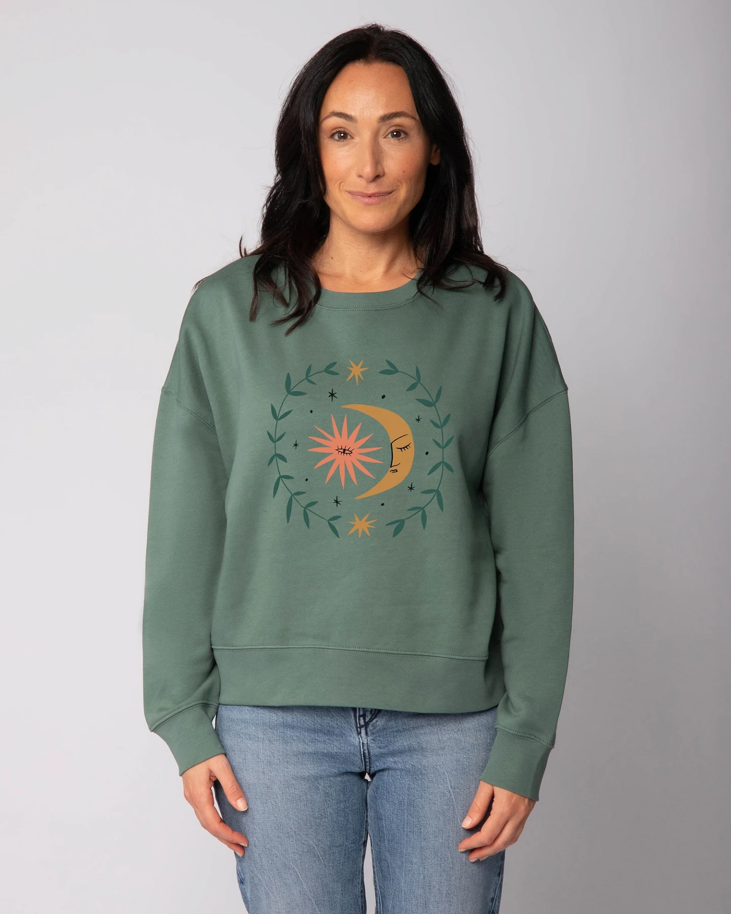 Watapparel Sweatshirt Love and flex – Ansicht 2