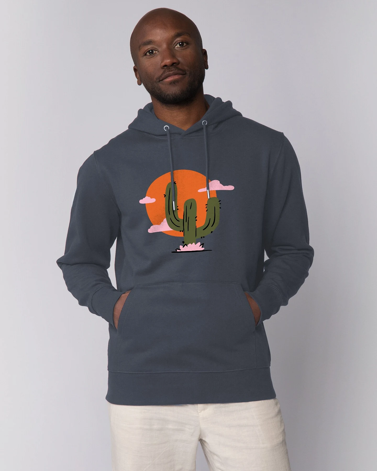 Watapparel Sweatshirt Kaktus im Sonnenuntergang – Ansicht 2