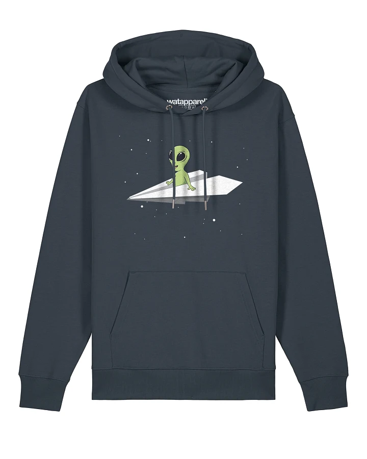 Watapparel Sweatshirt Alien on a paper plane