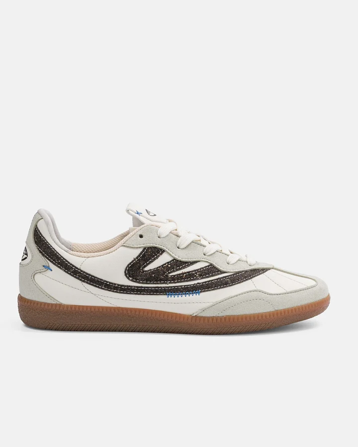 MoEa Herren vegan Sneaker Flow Wl White Black Seaweed