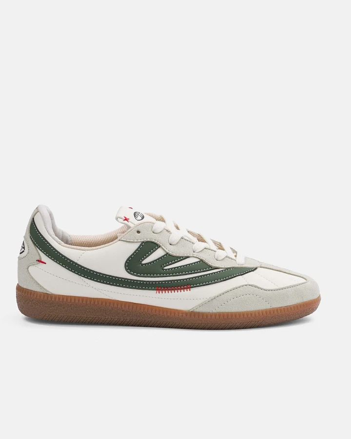 MoEa Herren vegan Sneaker Flow Wl Weiß Grün Apfel