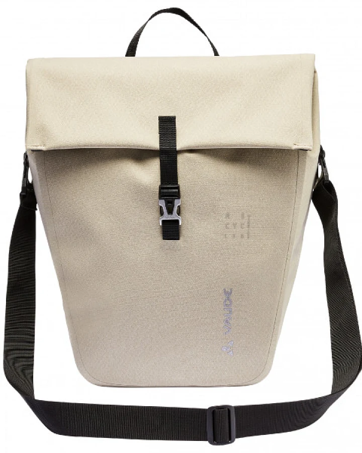 Vaude - ReCycle Pro Single 18 - Gepäckträgertasche Gr 18 l beige
