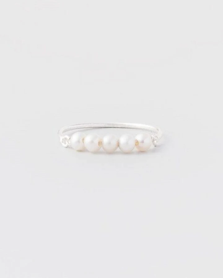 fejn jewelry Ring 'pearl' mit Süßwasserperlen