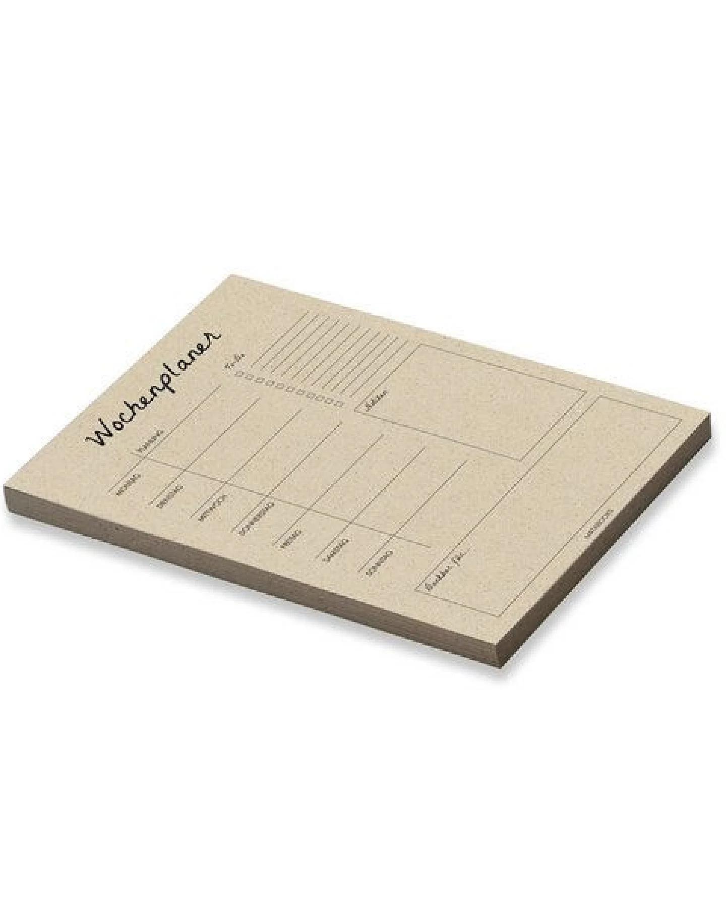 matabooks® Kalender undatiert A4 aus Graspapier – Wochenplaner – Ansicht 2