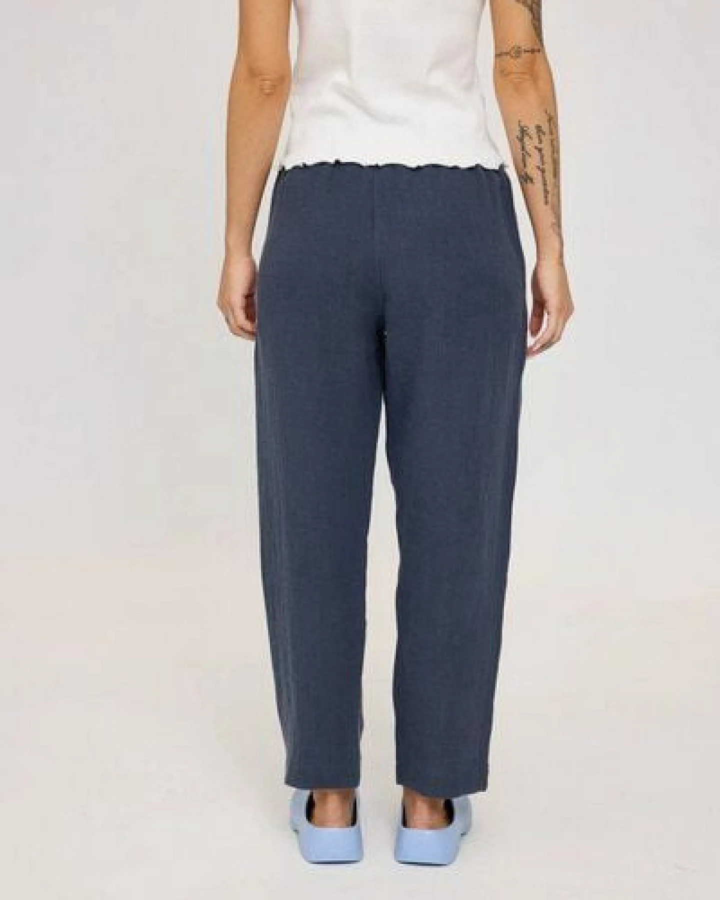 Mazine Hose - Straight Leg Linen Pants - aus 100% Leinen – Ansicht 2