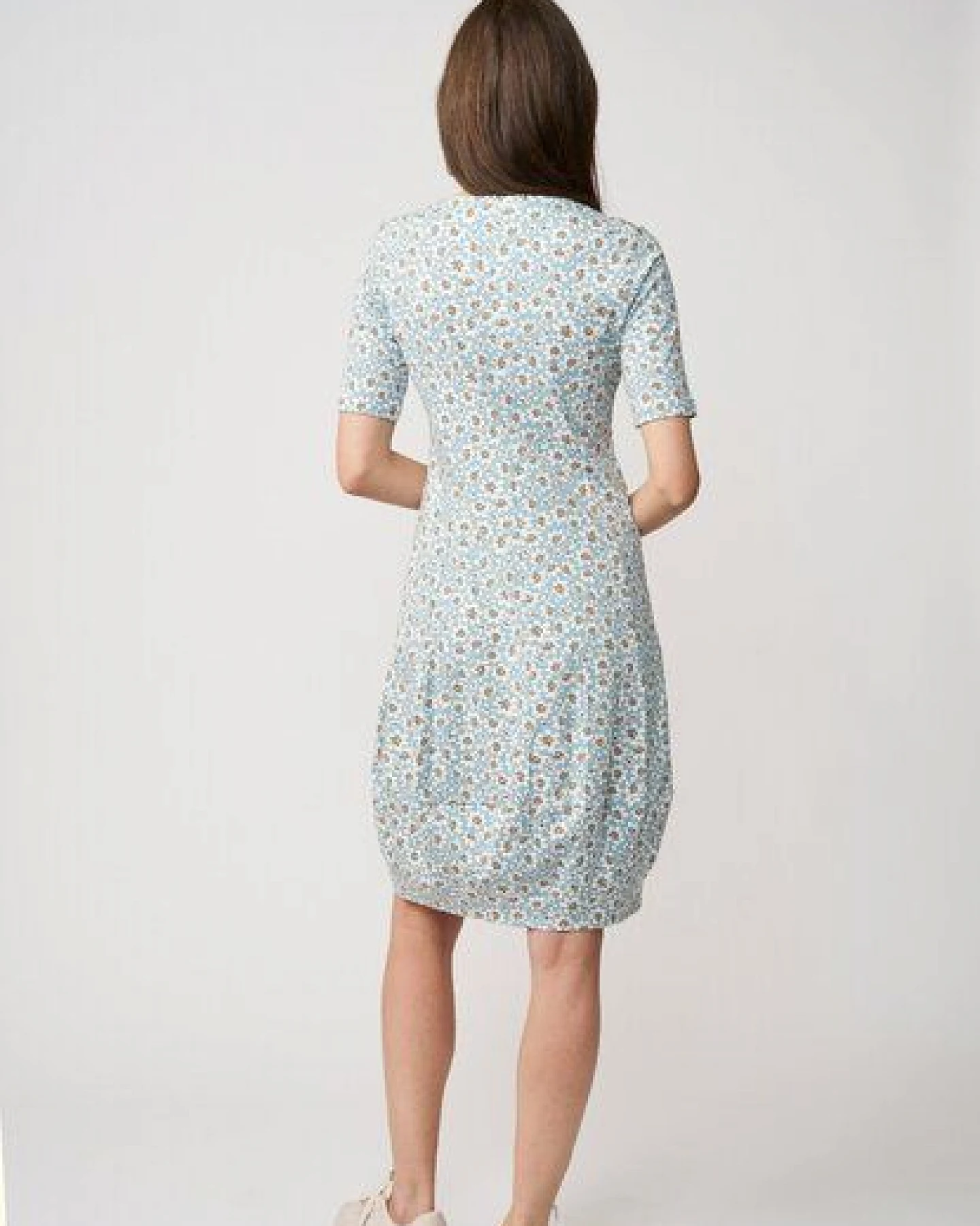 LANA Organic Sommerkleid mit halbarm, Modell Miju – Ansicht 4