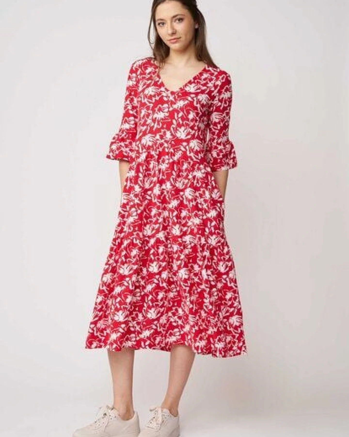 LANA Organic Sommerkleid aus Bio Baumwolle, Modell Antonia – Ansicht 2