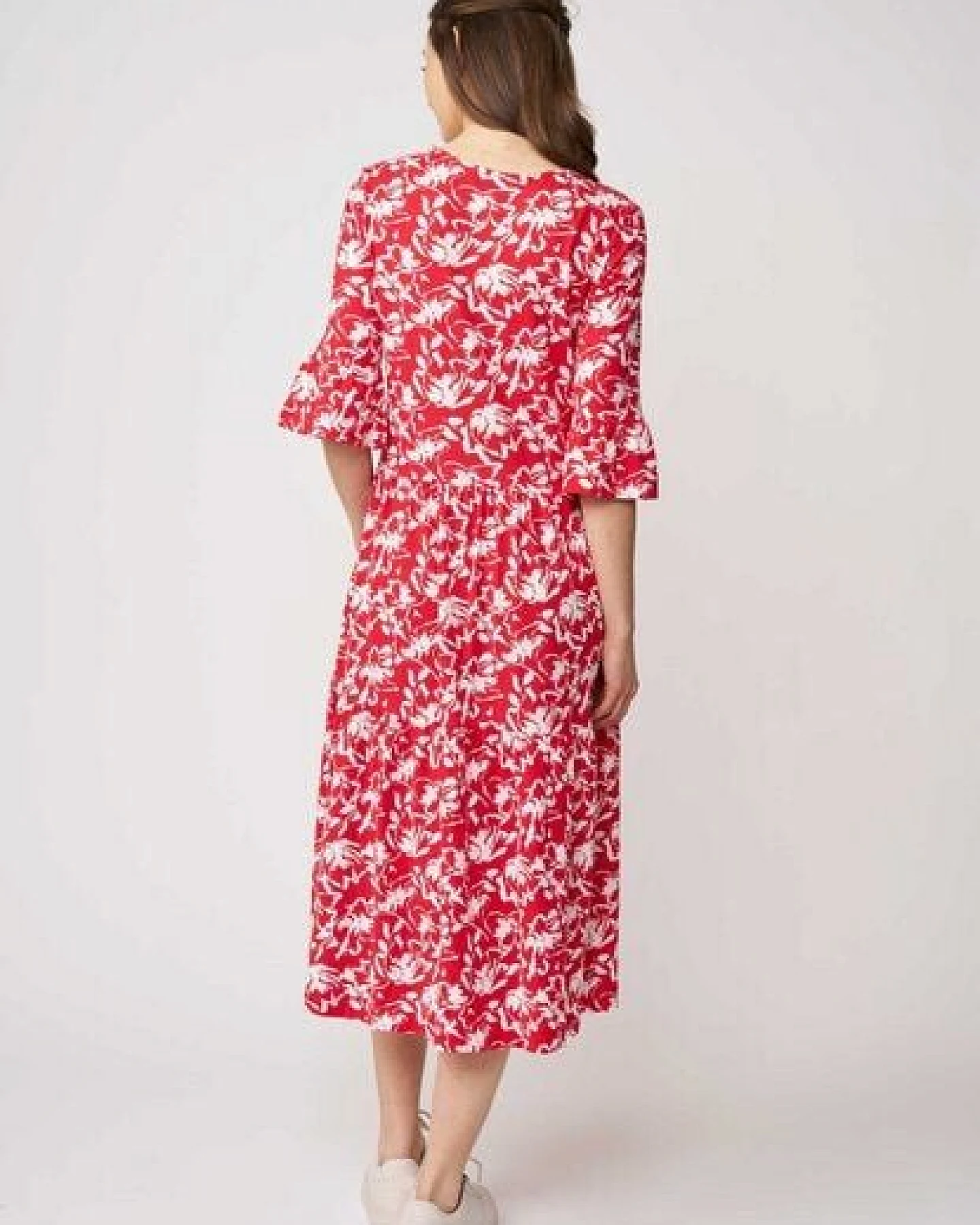 LANA Organic Sommerkleid aus Bio Baumwolle, Modell Antonia – Ansicht 4