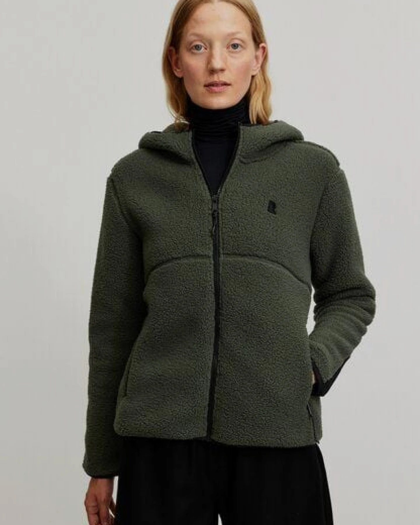 Damen Fleecejacke aus recyceltem Polyester - ALCEA - recolution – Ansicht 4