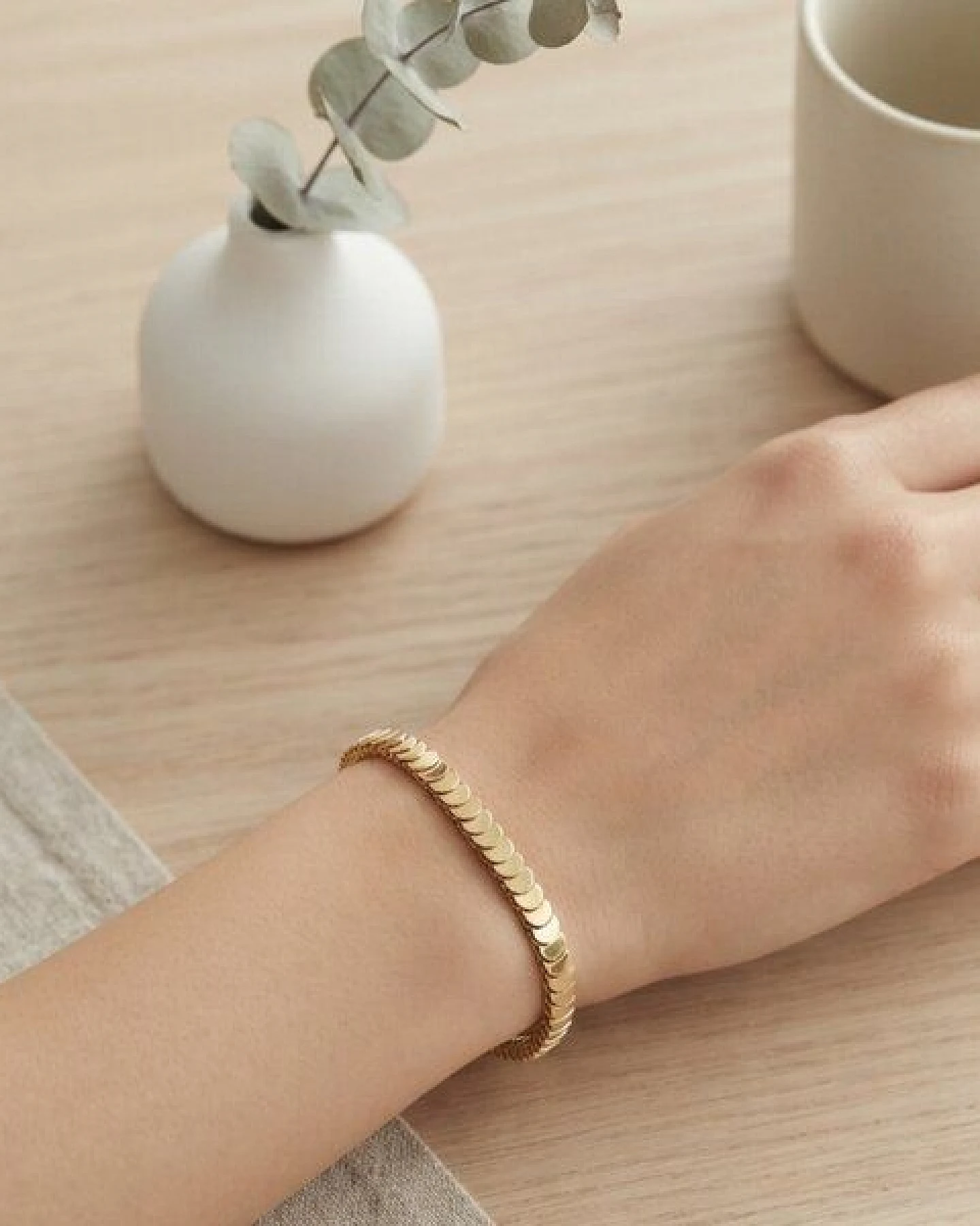 ELEKTROPULLI Cooles Armband mit feiner Struktur – Ansicht 2