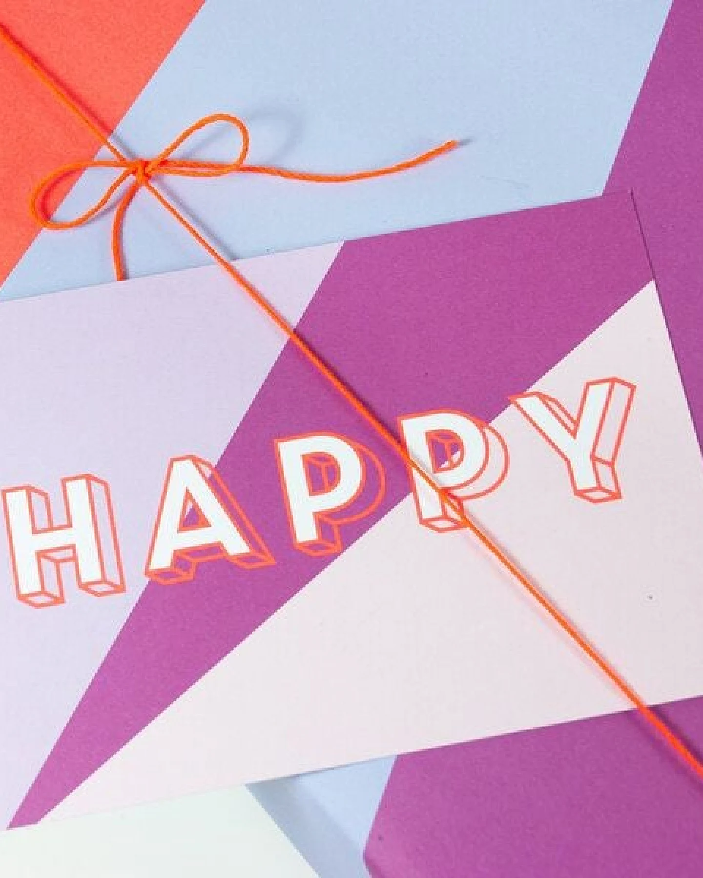 Bow & Hummingbird Postkarte Happy – Ansicht 2