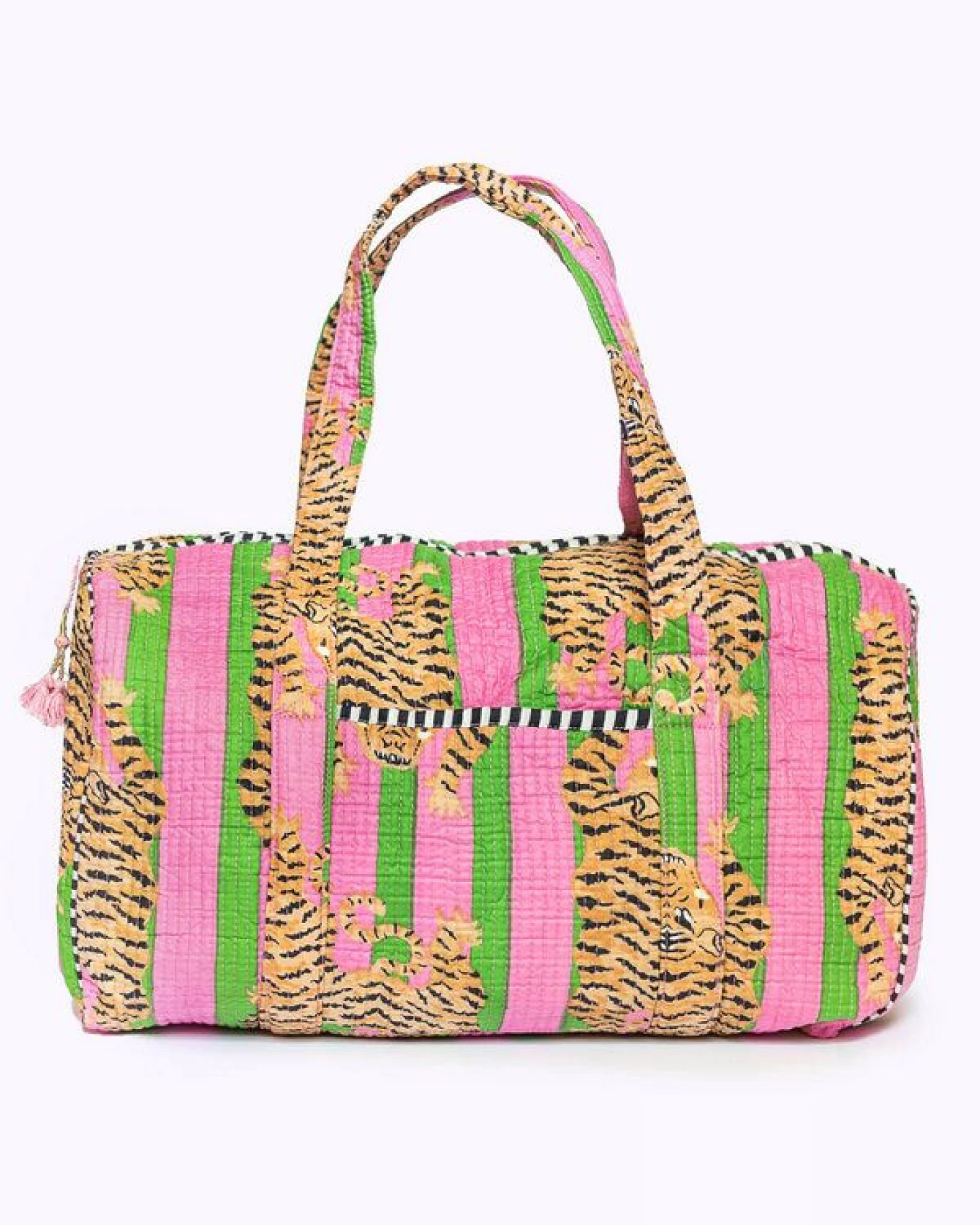 KIKOONI handgefertigte große Baumwolltasche "K. Shopper" – Ansicht 4