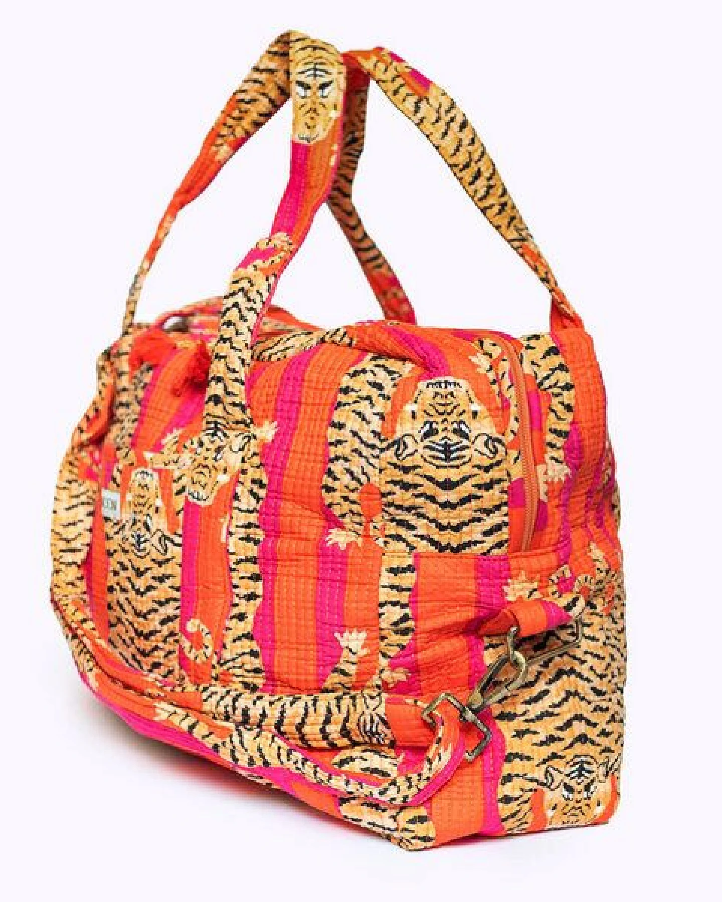 KIKOONI handgefertigte große Reisetasche " TRAVELER BAG " – Ansicht 3