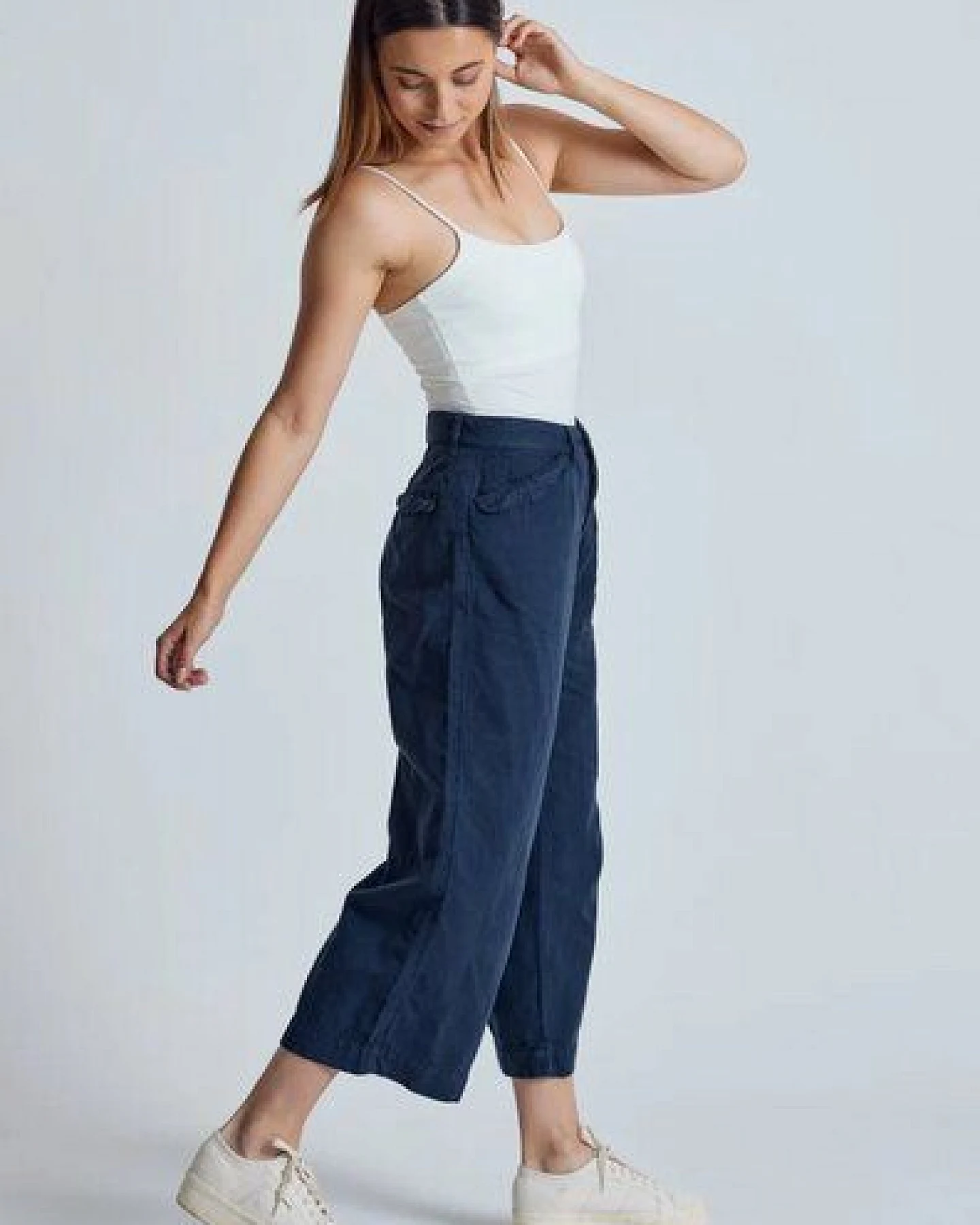 Flax and Loom Leinen Culotte Betty – Ansicht 2