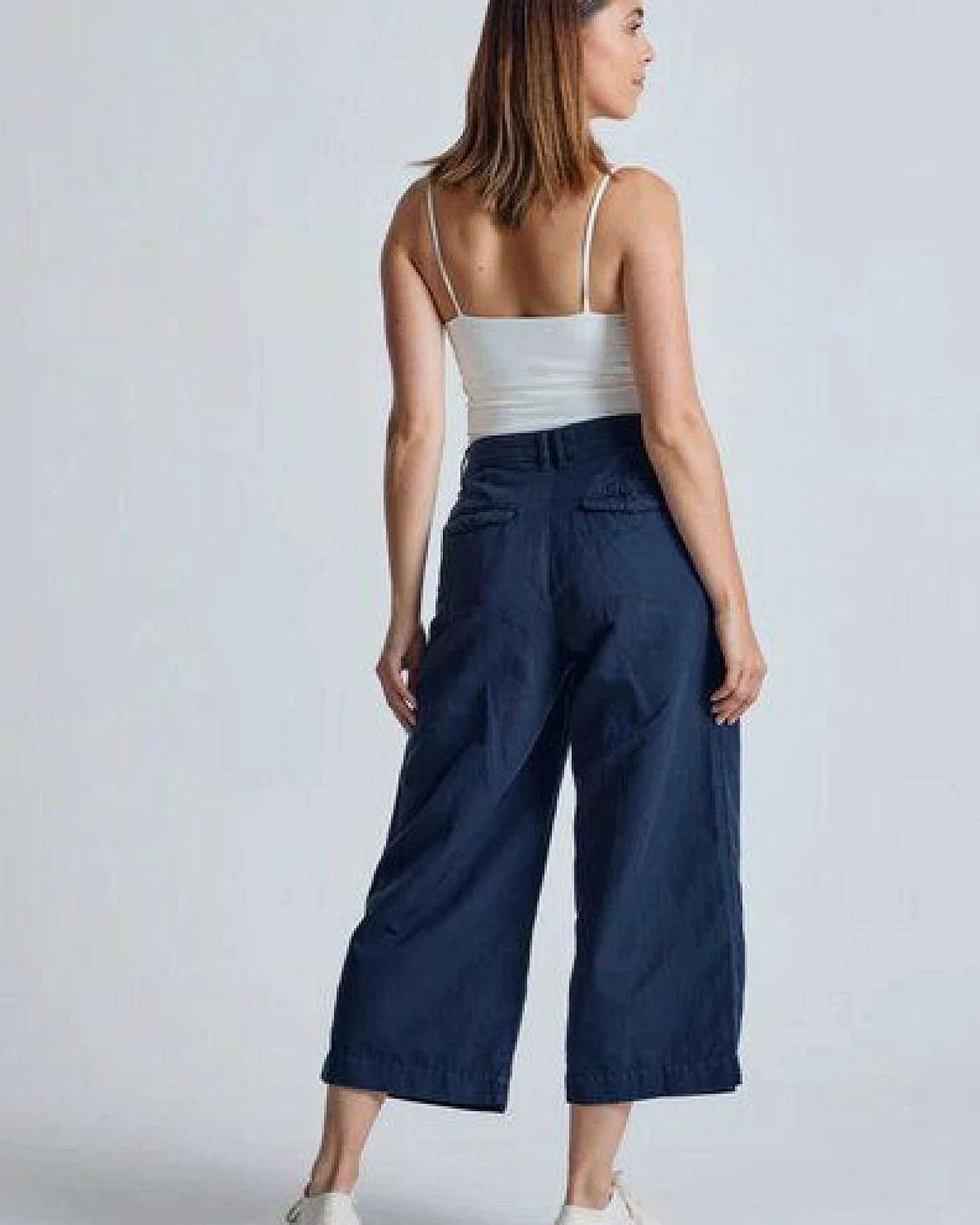 Flax and Loom Leinen Culotte Betty – Ansicht 3