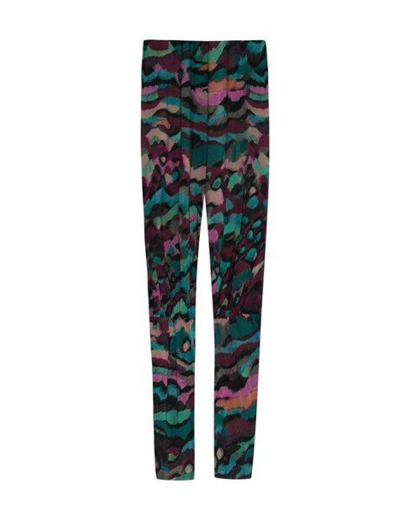 WiDDA berlin bunte Leggings BASIC aus ECOVERO Jersey – Ansicht 2