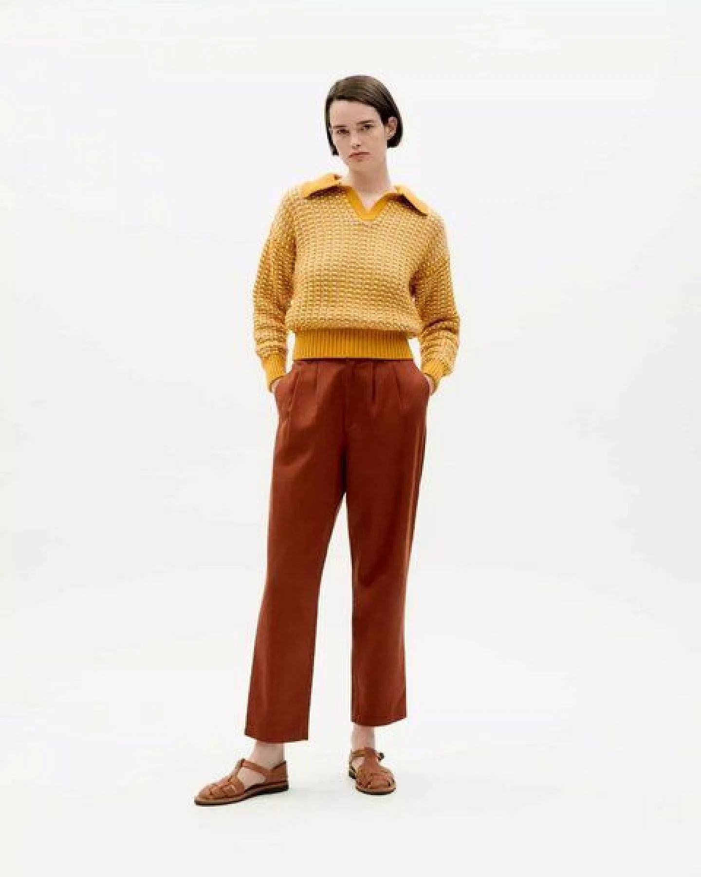 thinking mu Bundfaltenhose - Hemp Rina - aus Bio-Baumwolle – Ansicht 2