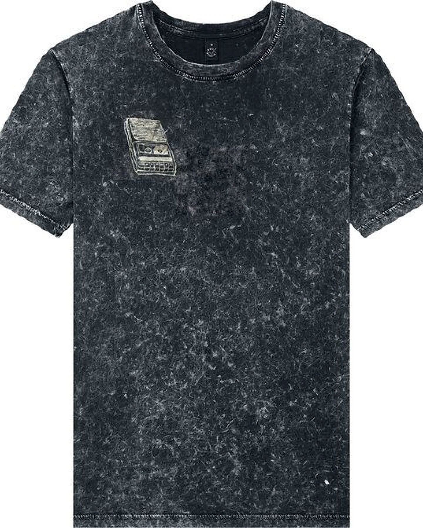 ilovemixtapes Kassettenrekorder Siebdruck Unisex T-Shirt – Ansicht 2