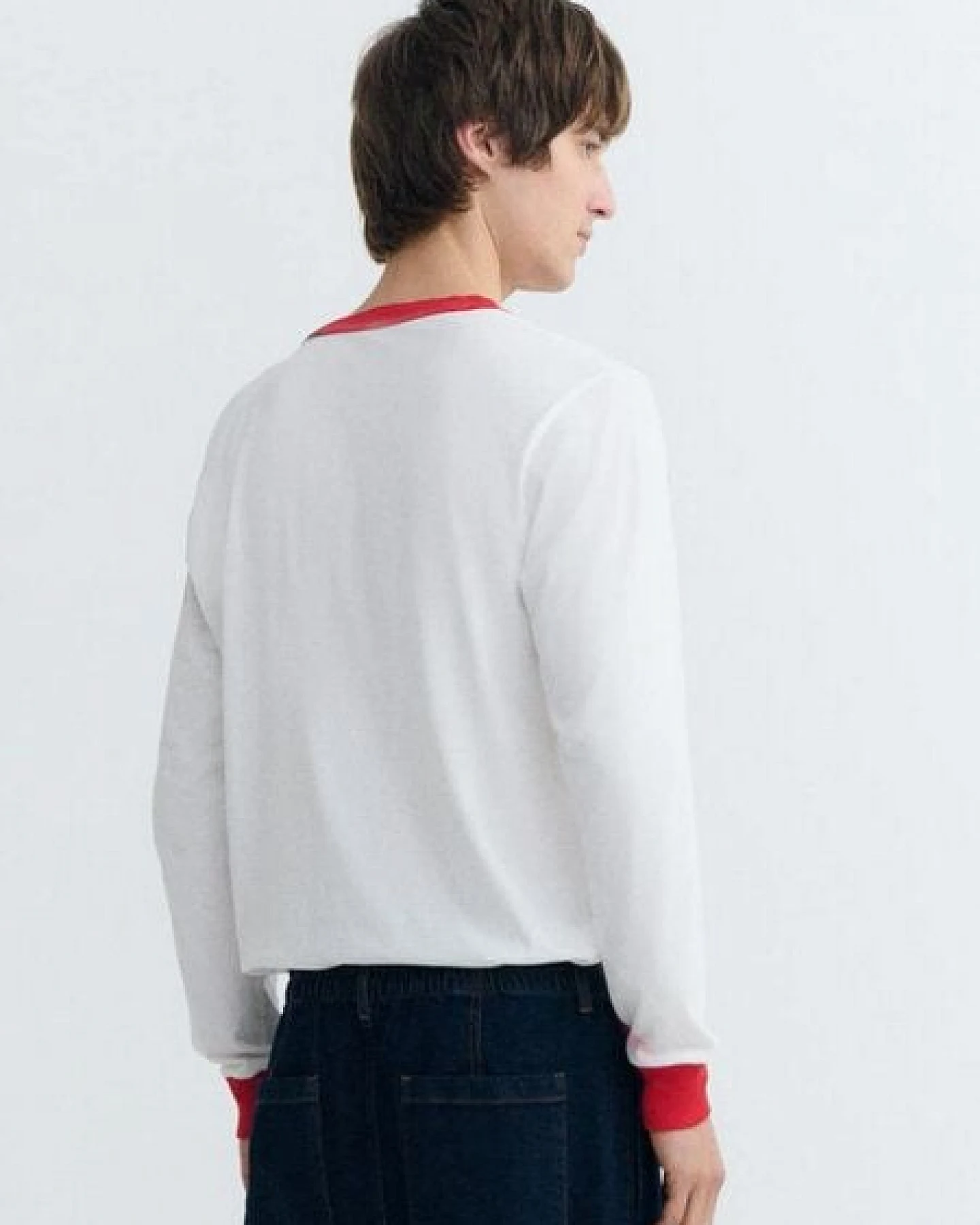 thinking mu Herren Longsleeve - Emilio R Tee - Bio-Baumwolle – Ansicht 2