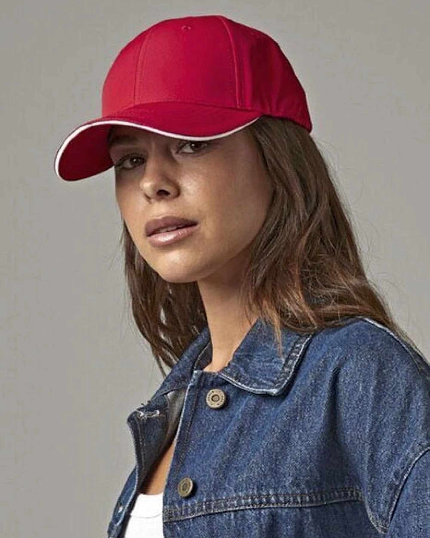 Beechfield Damen / Herren Basecap Cappy Kappe Cap Mehrfarbig – Ansicht 2