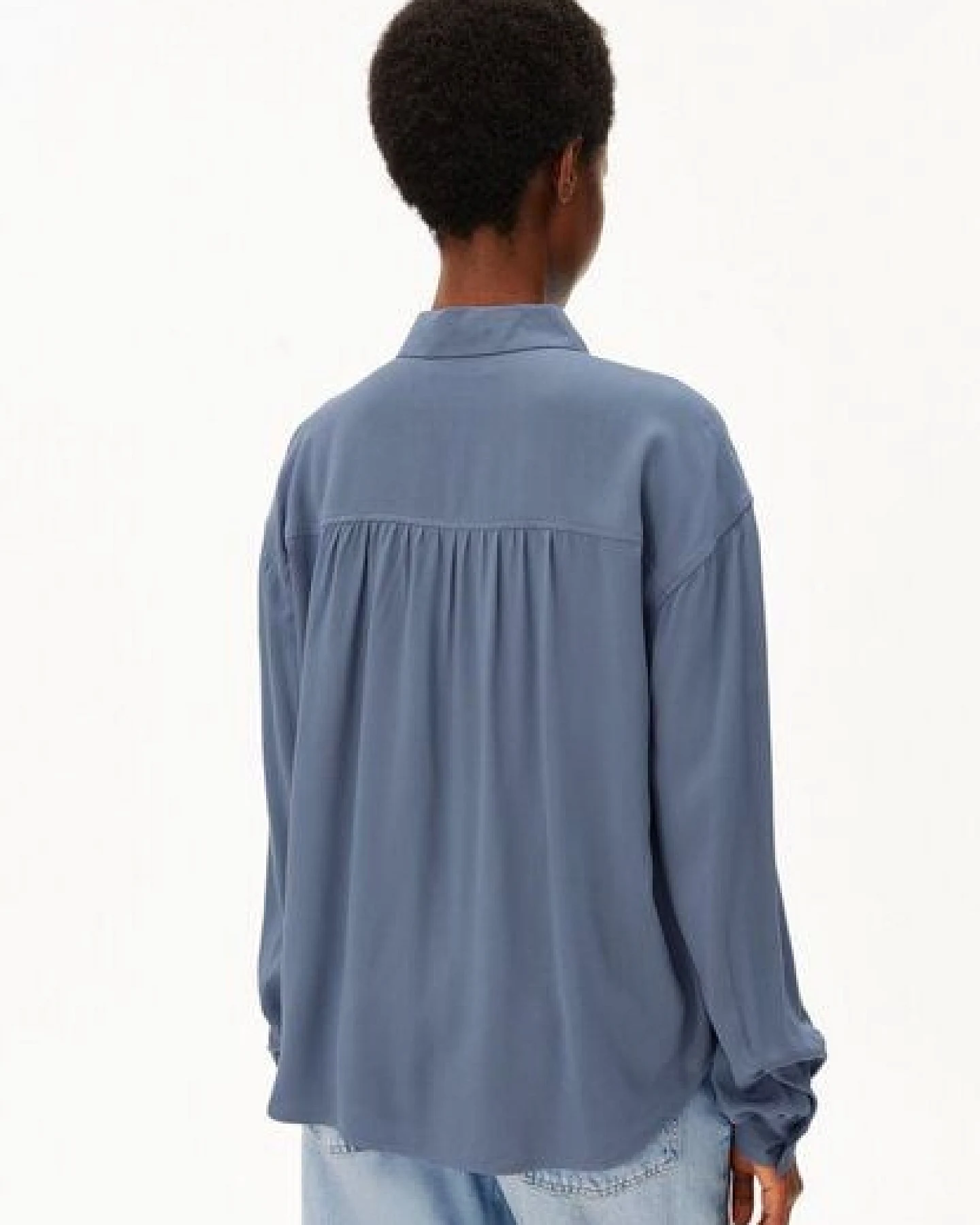 ARMEDANGELS EFINARAA Damen Bluse aus 100% LENZING ECOVERO Viskose – Ansicht 2