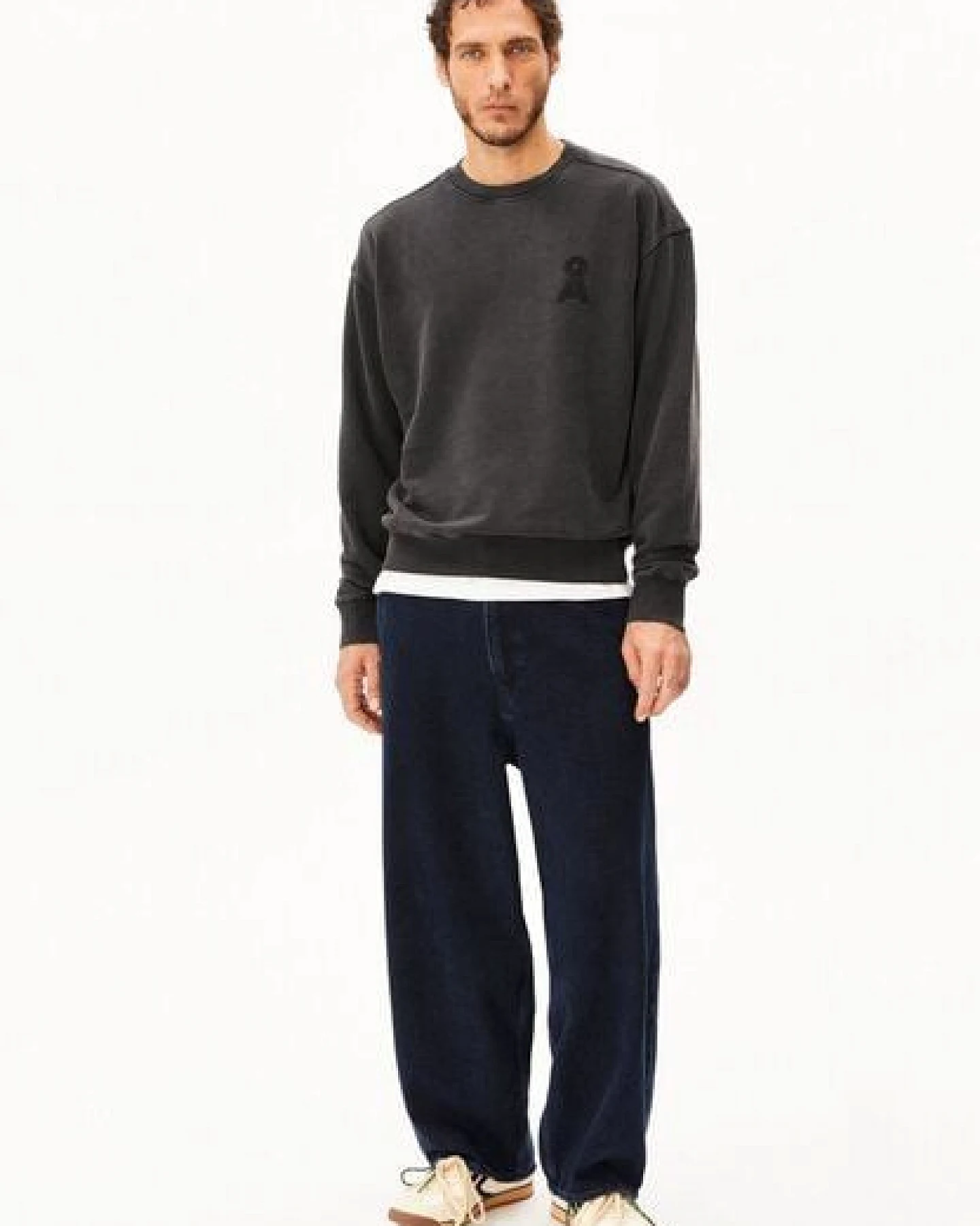 ARMEDANGELS ICONIC Å GMT DYE Herren Pullover aus Bio-Baumwolle – Ansicht 4