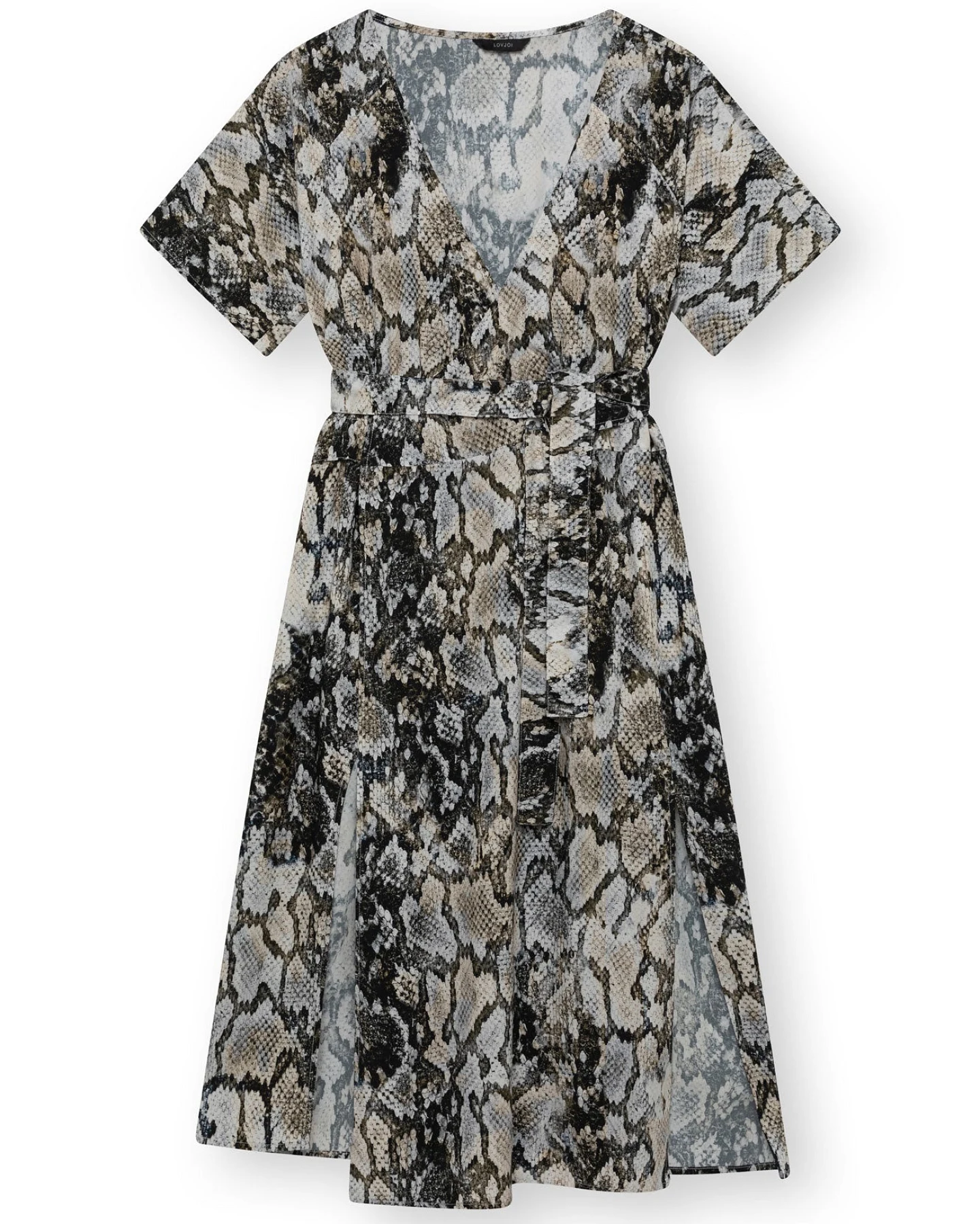 Lovjoi Damen vegan Dress Adeena Python – Ansicht 2