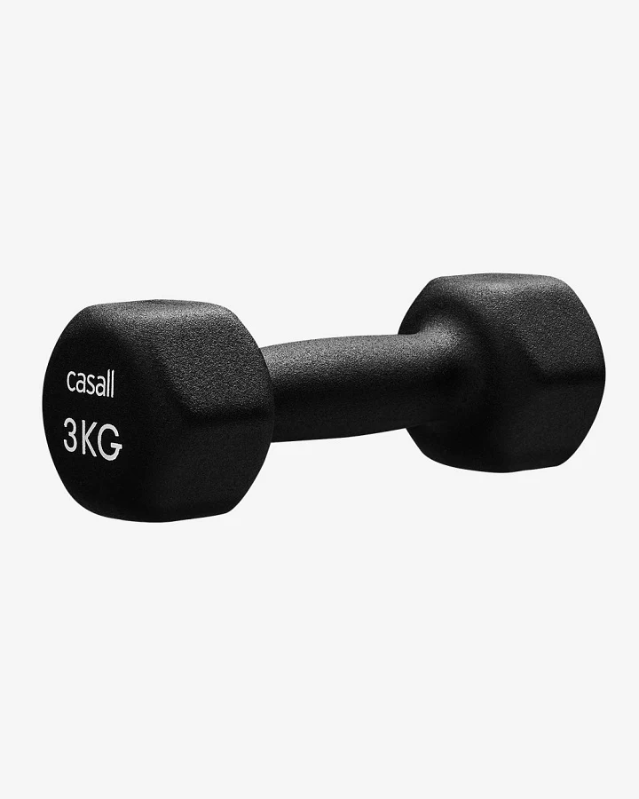 Casall Klassische Hantel 3 KG - Black White