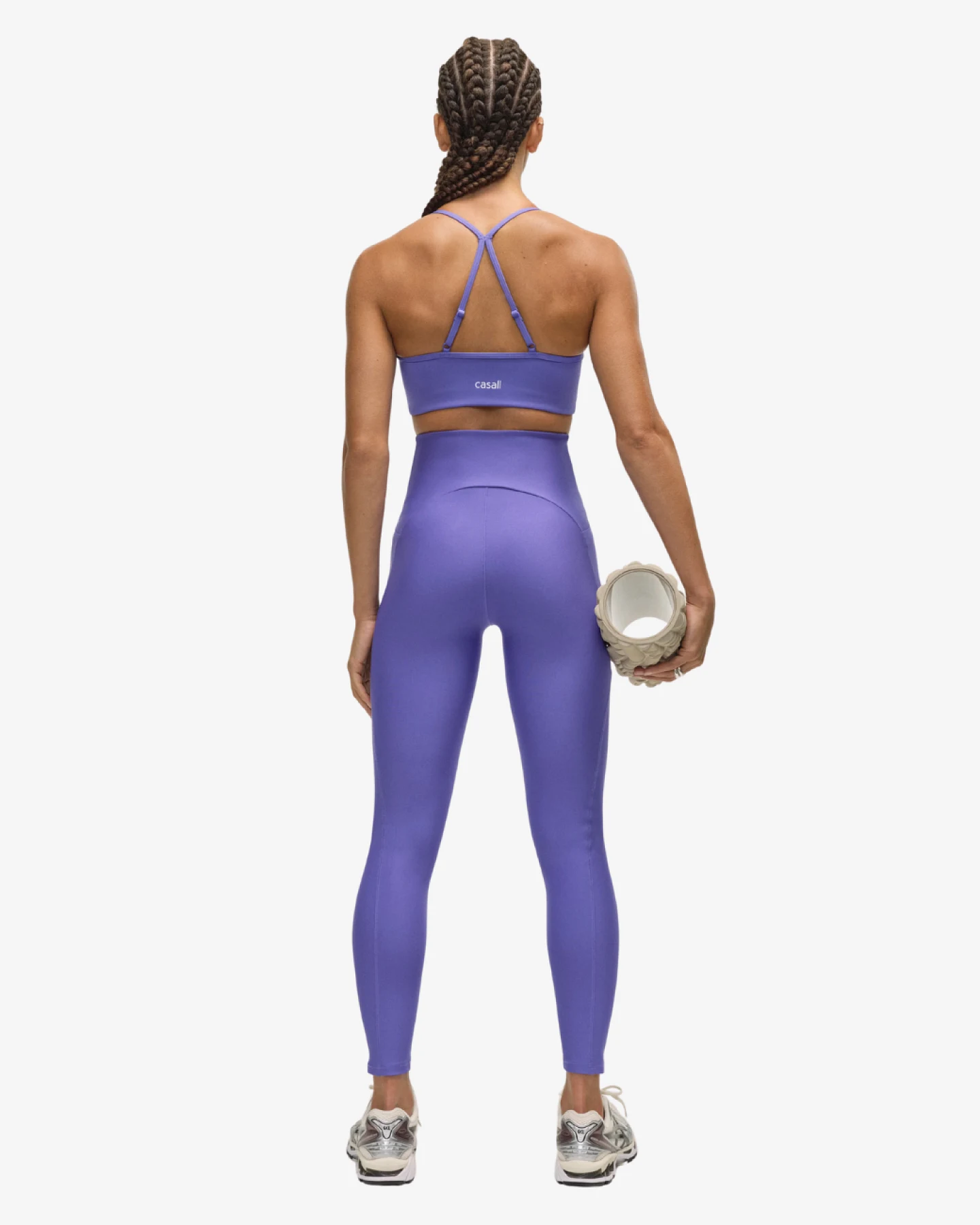 Casall Twist Cut Out High Waist Tights Violet Pulse S – Ansicht 6