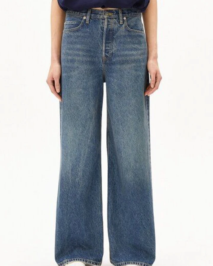 Produktseite: ARMEDANGELS ATHENAAS Damen Jeans aus Bio-Baumwoll Mix non stretch