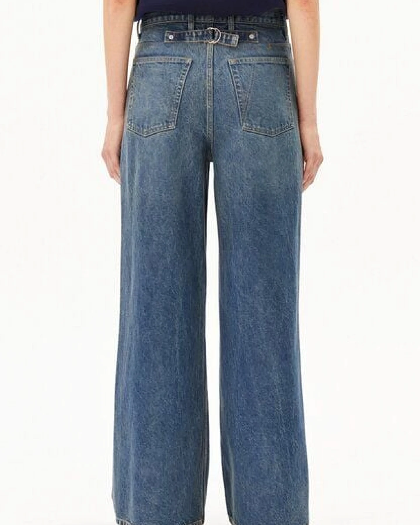 ARMEDANGELS ATHENAAS Damen Jeans aus Bio-Baumwoll Mix non stretch – Ansicht 2