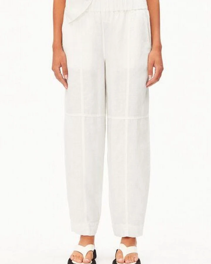 ARMEDANGELS LINO BARREL Damen Hose aus 100% Leinen