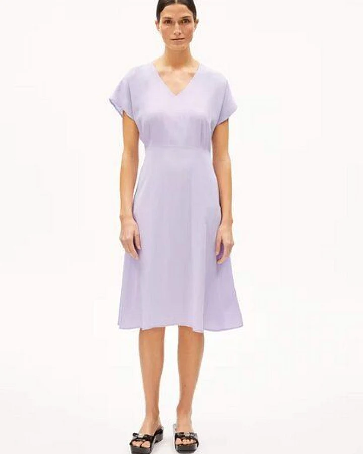ARMEDANGELS AALBINE - Damen Webkleid Regular Fit aus TENCEL Lyocell Mix