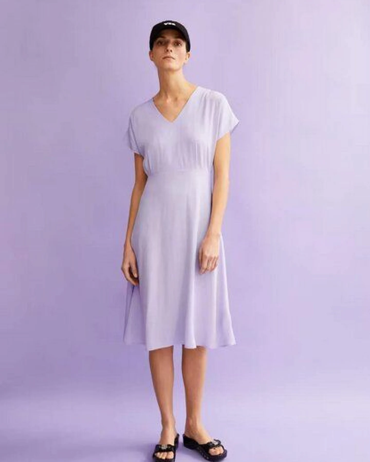 ARMEDANGELS AALBINE - Damen Webkleid Regular Fit aus TENCEL Lyocell Mix – Ansicht 4