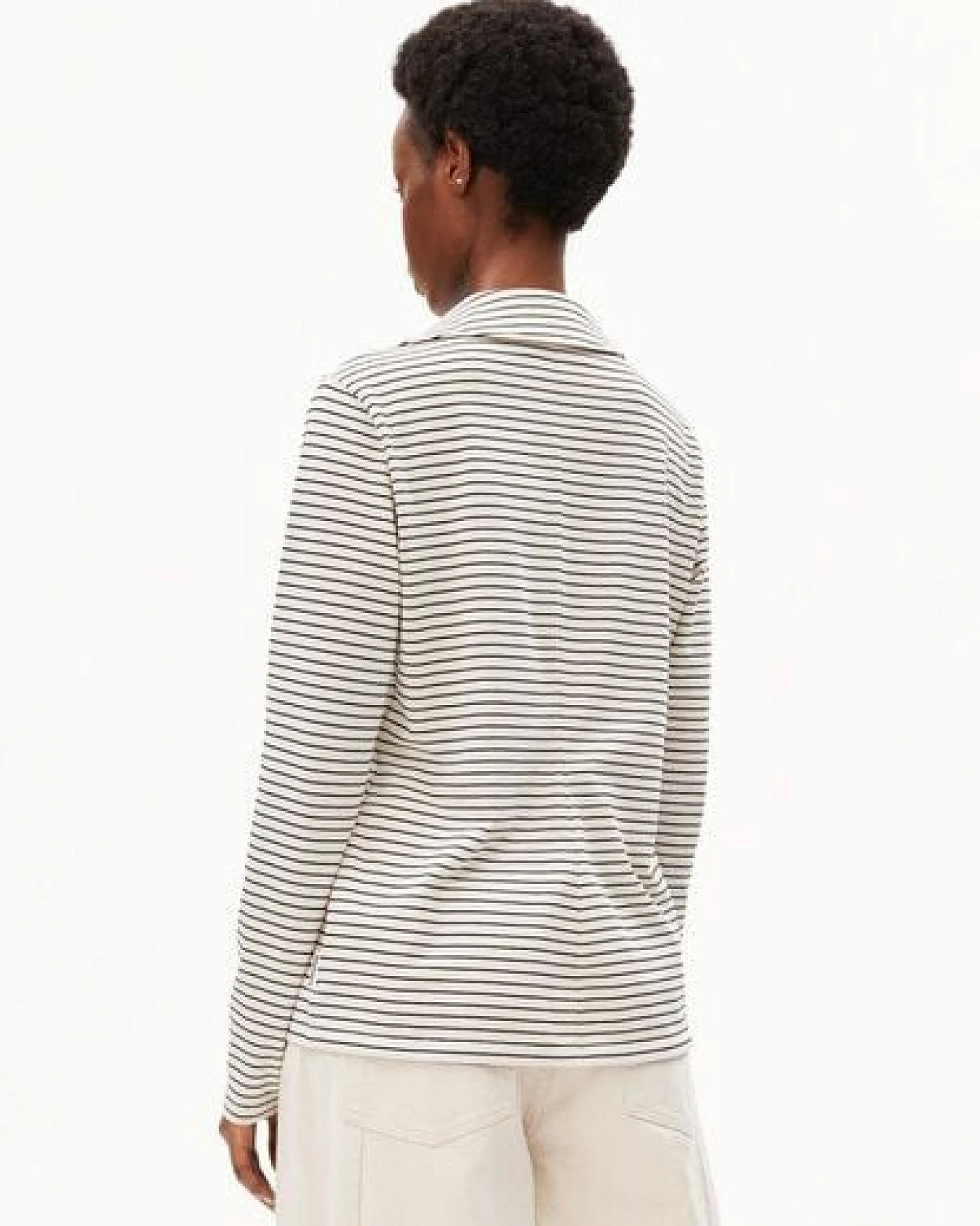 ARMEDANGELS NALAANNIA STRIPE Damen Bio-Baumwoll Mix – Ansicht 2
