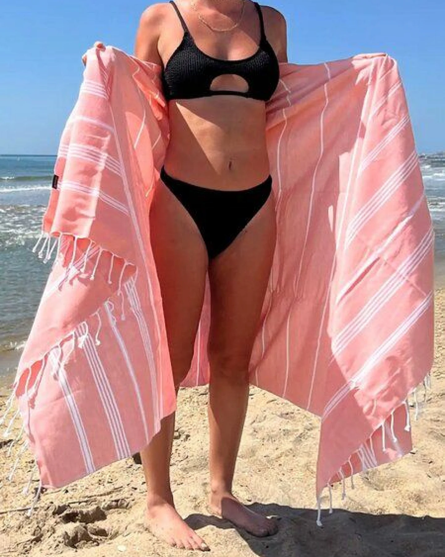 Karawan authentic Fouta / Hammamtuch aus Biobaumwolle / Hammam Collection – Ansicht 2