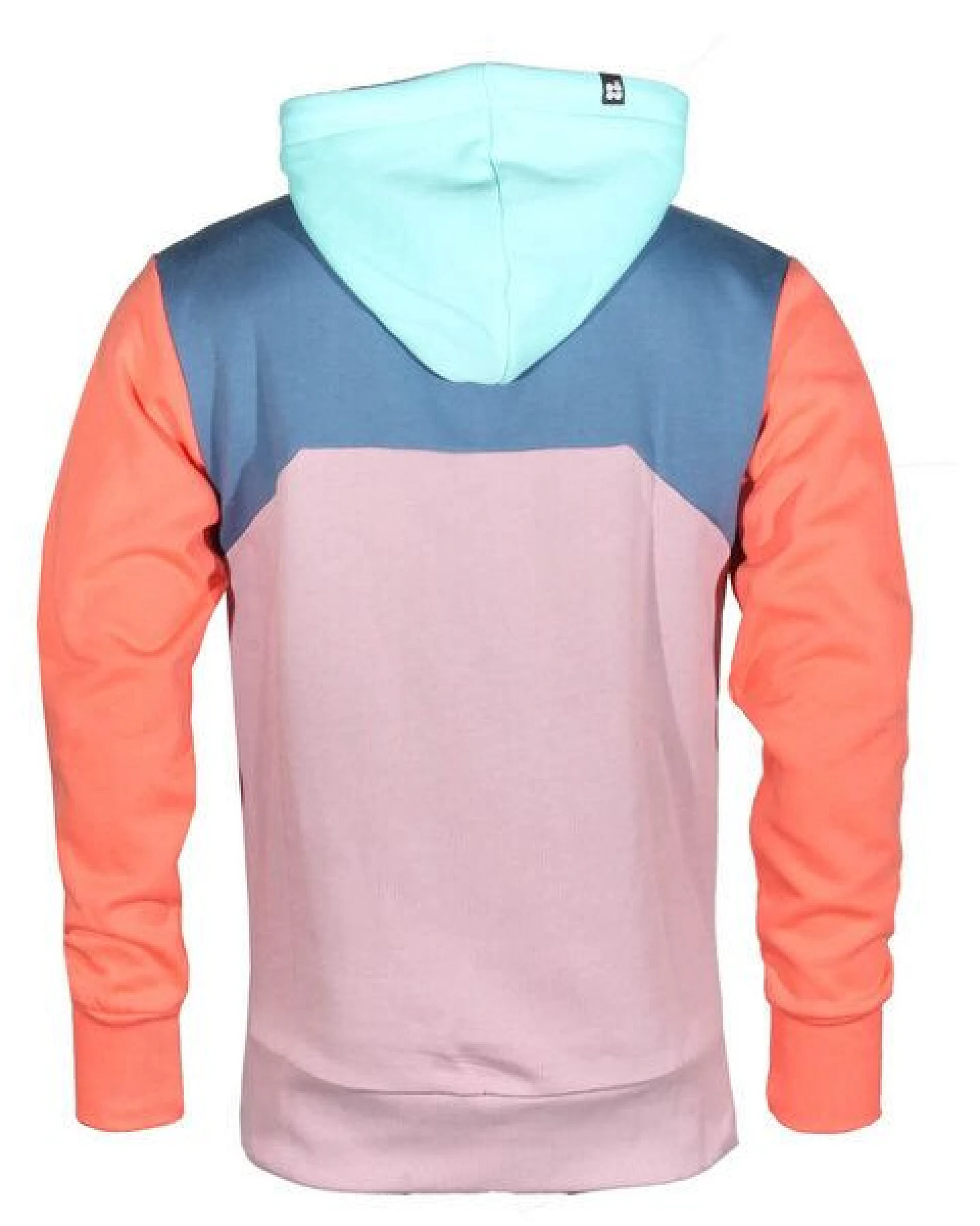 FÄDD Unisex 1/4 Sweatjacke aus Bio-Baumwolle "Troijer VZ Heimat" Rosa Blau – Ansicht 4