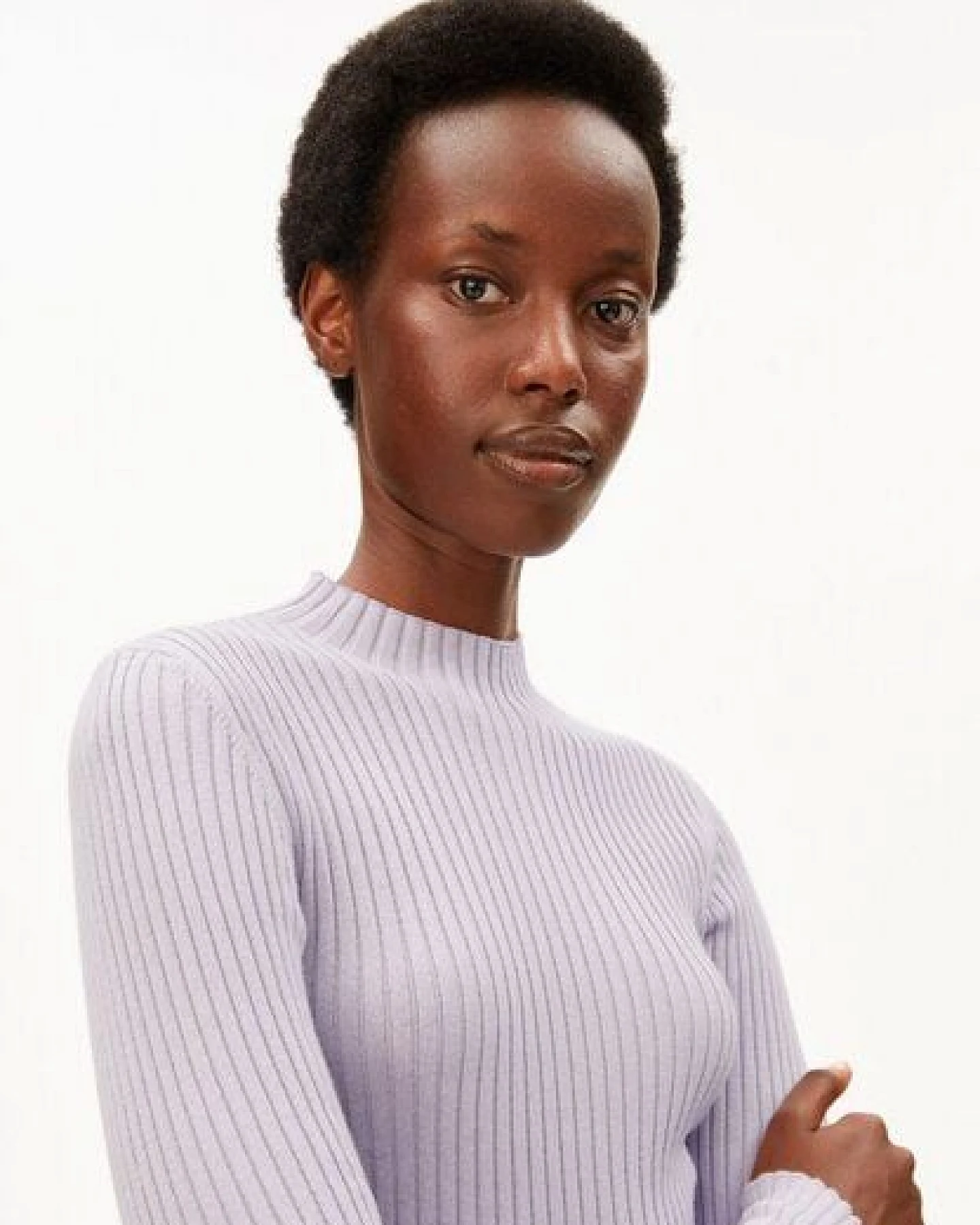 ARMEDANGELS ALAANIA Damen Pullover Slim Fit aus Bio-Baumwolle – Ansicht 3