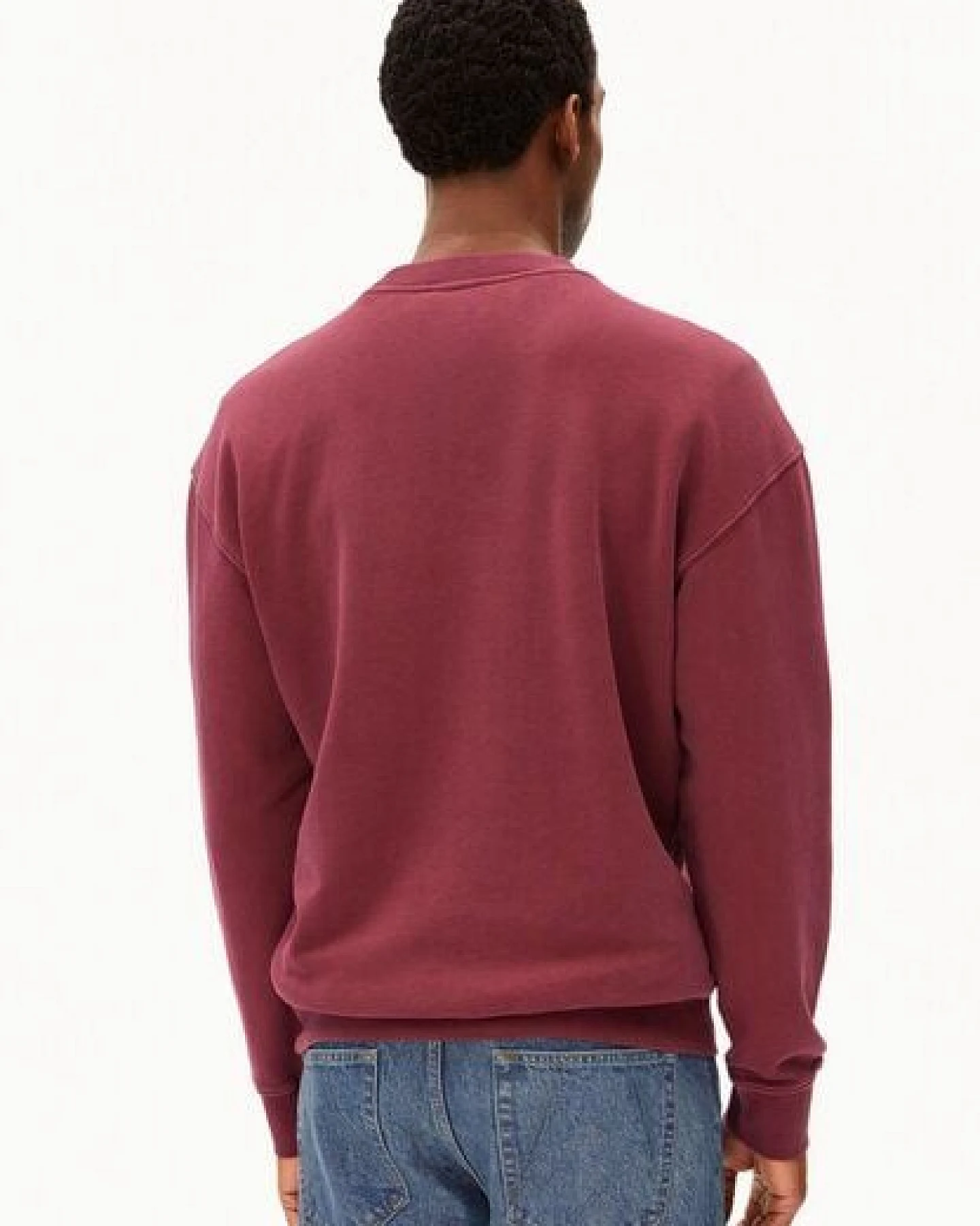 ARMEDANGELS ICONIC Å GMT DYE Herren Pullover aus Bio-Baumwolle – Ansicht 2