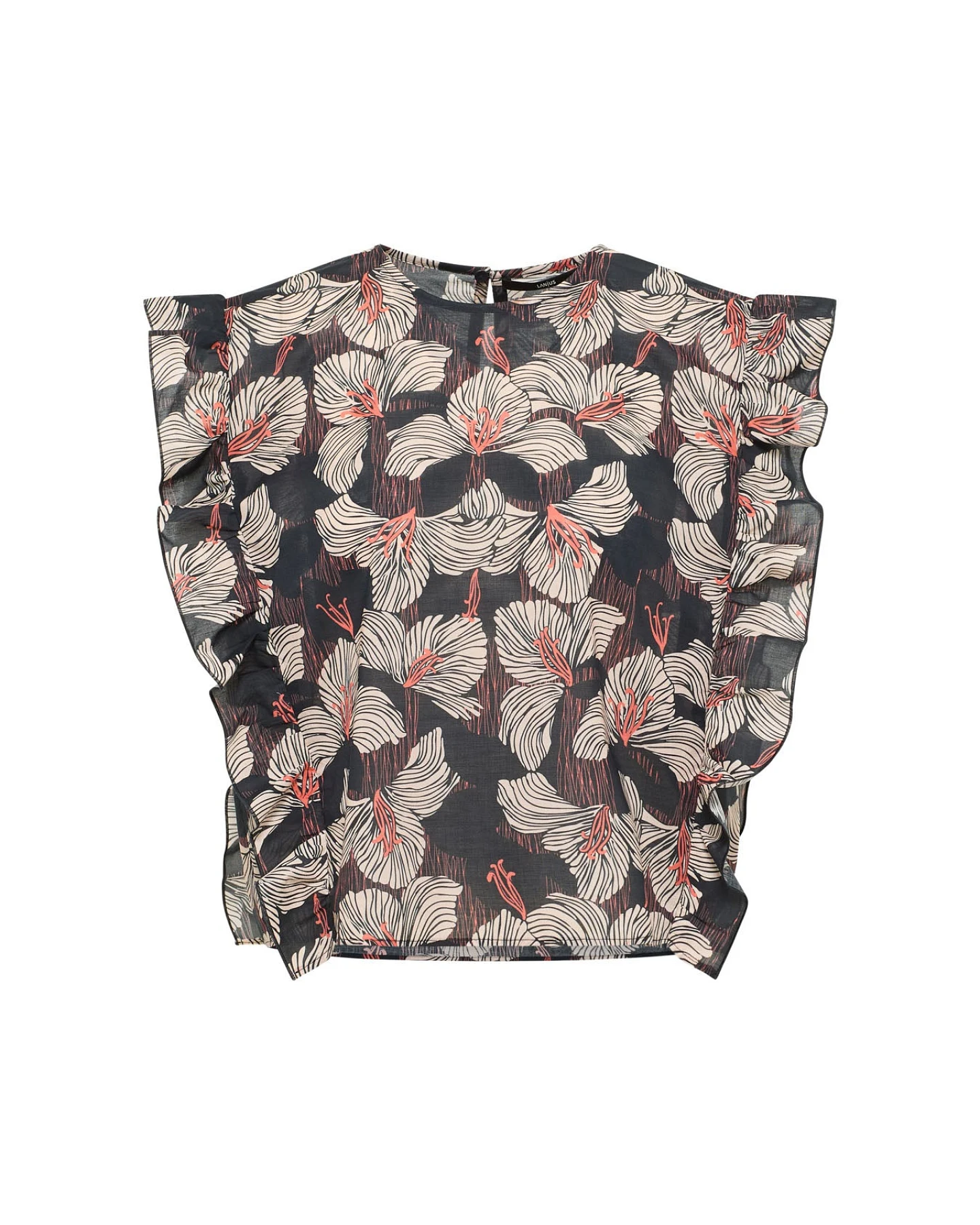 Blusenshirt mit Volant (GOTS) – Ansicht 7